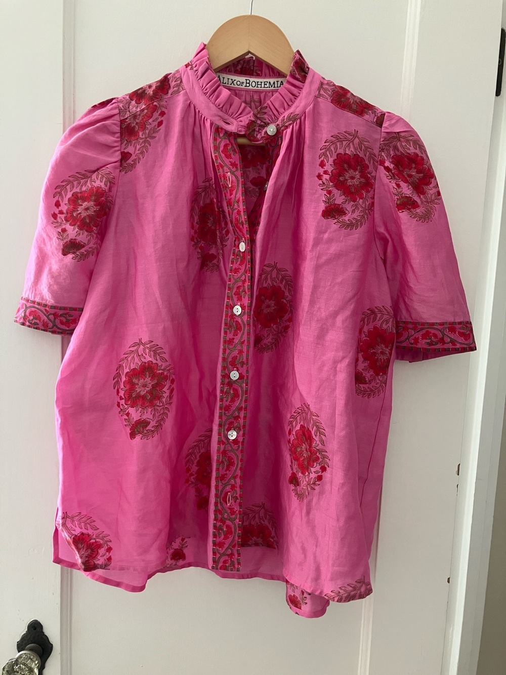 Alix of Bohemia blouse Runs big